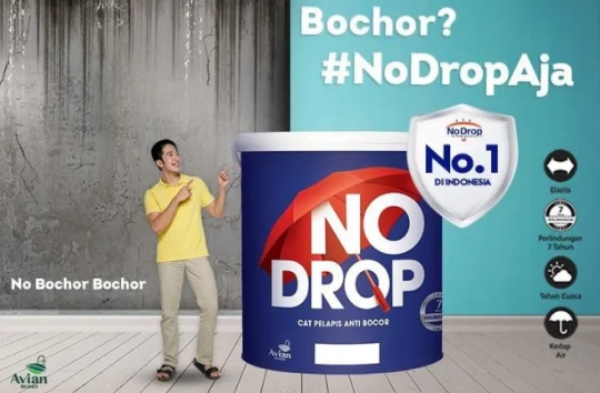 Manfaat Penggunaan No Drop Cat Pelapis Anti Bocor