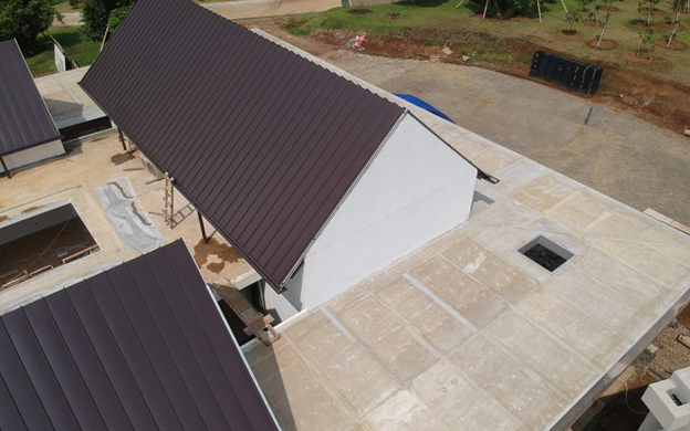 M House menggunakan produk dari COLORBOND®