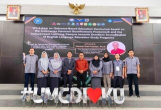 Pend. Bahasa Inggris UMG Gelar Workshop OBE: Siap Tingkatkan Kualitas Prodi PBI Se-Jawa Timur
