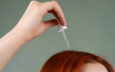 Proses merawat rambut berketombe dengan pijatan lembut di kulit kepala menggunakan sampo khusus secara rutin